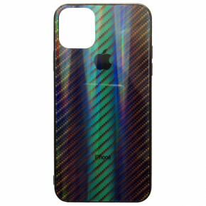  Carbon Gradient Hologram iPhone 11 Pro Black