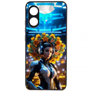 TPU+PC  Epik Prisma Ladies Oppo A38 / A18 Cyberpunk