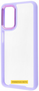  Epik TPU+PC Lyon Case Realme C35 Purple