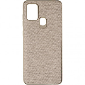  Gelius Canvas Case  Samsung A217 (A21s) Beige