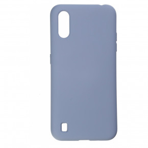  Grand Full Silicone Cover Samsung A01 (A015) lavander