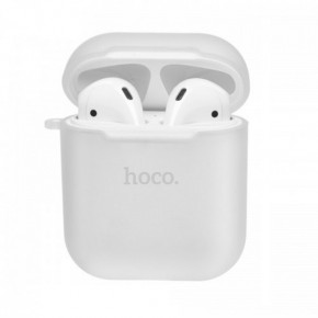   Apple Airpods Hoco Silicone case Transparent