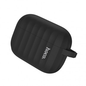   Apple Airpods Pro (, , ) Hoco WB20 Fenix protective cover Black 4