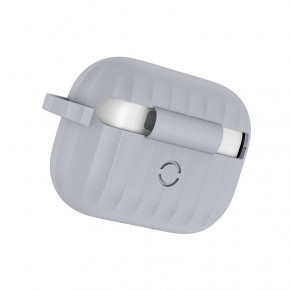   Apple Airpods Pro (, , ) Hoco WB20 Fenix protective cover Gray 4