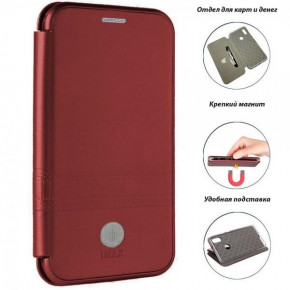  iMax Leather Book Series  Xiaomi Mi 8 Red (BS-000059634) 4