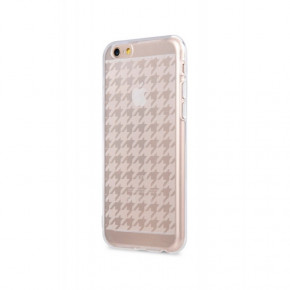 - Melkco Nation TPU Houndstooth Check  iPhone 6/6S Transparent