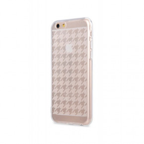 - Melkco Nation TPU Houndstooth Check  iPhone 6/6S Transparent