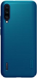 - Nillkin Super Frosted Shield Case Xiaomi Mi A3/Mi CC9e Peacock Blue