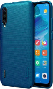 - Nillkin Super Frosted Shield Case Xiaomi Mi A3/Mi CC9e Peacock Blue 6