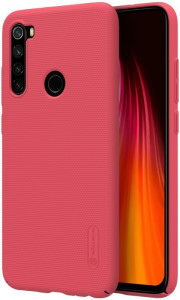 - Nillkin Super Frosted Shield Case Xiaomi Redmi Note 8 Red 3