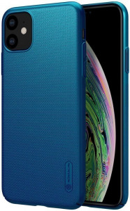 - Nillkin Super Frosted Shield Case Apple iPhone 11 Peacock Blue #I/S 4