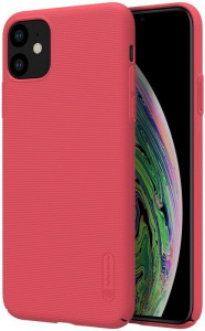 - Nillkin Super Frosted Shield Case Apple iPhone 11 Red 5