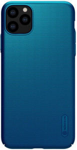 - Nillkin Super Frosted Shield Case Apple iPhone 11 Pro Peacock Blue