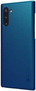 - Nillkin Super Frosted Shield Case Samsung Galaxy Note 10 Peacock Blue 3