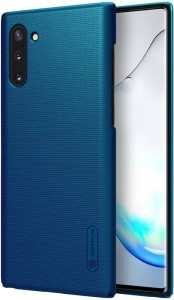 - Nillkin Super Frosted Shield Case Samsung Galaxy Note 10 Peacock Blue 4