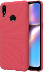 - Nillkin Super Frosted Shield Case Samsung Galaxy A10s Red 3