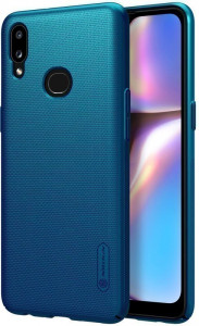 - Nillkin Super Frosted Shield Case Samsung Galaxy A10s Peacock Blue #I/S 4