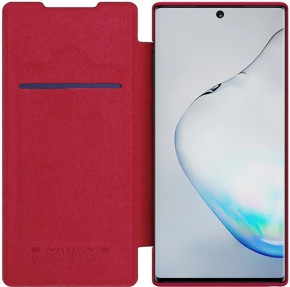 - Nillkin Qin Leather Case Samsung Galaxy Note 10 Red #I/S 4