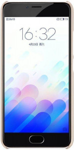 - Nillkin Super Frosted Shield Meizu M3 Gold #I/S 6