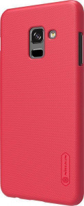 - Nillkin Super Frosted Shield Samsung Galaxy A8 2018 Red 4