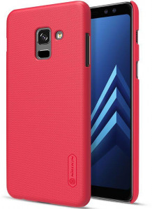 - Nillkin Super Frosted Shield Samsung Galaxy A8 2018 Red 6