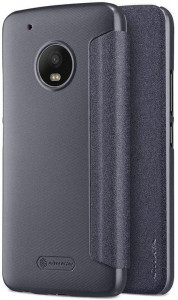 - Nillkin Sparkle Leather Case Motorola Moto G5 Plus Black #I/S 4