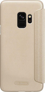 - Nillkin Sparkle Leather Case Samsung GalaxyS9 Gold #I/S 3