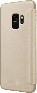 - Nillkin Sparkle Leather Case Samsung GalaxyS9 Gold #I/S 5