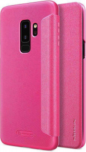 - Nillkin Sparkle Leather Case Samsung Galaxy S9+ Red #I/S 7