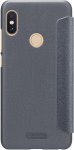 - Nillkin Sparkle Leather Case Xiaomi Redmi Note 5 Black #I/S 3