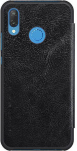 - Nillkin Qin Leather Case Huawei P20 lite/Nova 3E Black #I/S 3