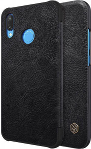 - Nillkin Qin Leather Case Huawei P20 lite/Nova 3E Black #I/S 7