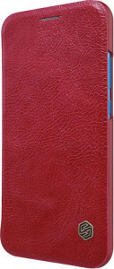 - Nillkin Qin Leather Case Huawei P20 lite/Nova 3E Red #I/S 4