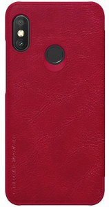 - Nillkin Qin Leather Case Xiaomi Mi A2 Lite/Redmi 6 Pro Red #I/S 4