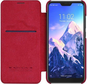 - Nillkin Qin Leather Case Xiaomi Mi A2 Lite/Redmi 6 Pro Red #I/S 5