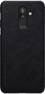 - Nillkin Qin Leather Case Samsung Galaxy J8 2018 Black #I/S 3