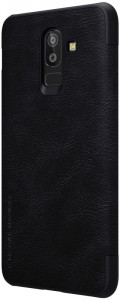 - Nillkin Qin Leather Case Samsung Galaxy J8 2018 Black #I/S 4