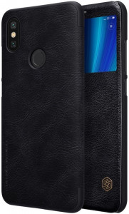 - Nillkin Qin Leather Case Xiaomi Mi A2/6X Black #I/S 7