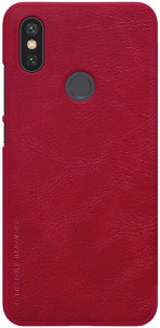 - Nillkin Qin Leather Case Xiaomi Mi A2/6X Red #I/S 3