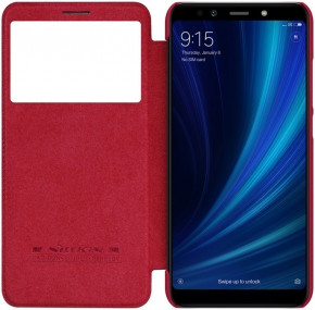 - Nillkin Qin Leather Case Xiaomi Mi A2/6X Red #I/S 6