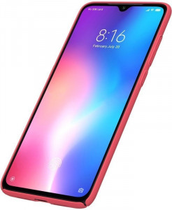 - Nillkin Super Frosted Shield Case Xiaomi Mi 9 Red 4