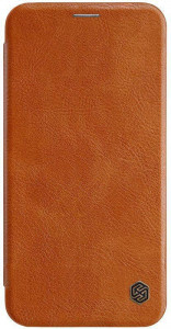 - Nillkin Qin Leather Case Apple iPhone X/XS Brown #I/S 3