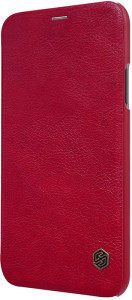 - Nillkin Qin Leather Case Apple iPhone X/XS Red #I/S 4