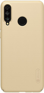 - Nillkin Super Frosted Shield Case Huawei P30 Lite Gold