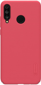 - Nillkin Super Frosted Shield Case Huawei P30 Lite Red #I/S