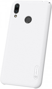 - Nillkin Super Frosted Shield Case Huawei Y7 Prime 2019 White 3