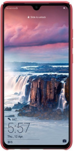 - Nillkin Super Frosted Shield Case Huawei P30 Red 4