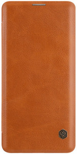 - Nillkin Qin Leather Case Samsung Galaxy S10 Brown #I/S