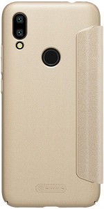 - Nillkin Sparkle Leather Case Xiaomi Redmi 7/Y3 Gold #I/S 3