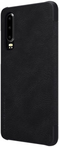 - Nillkin Qin Leather Case Huawei P30 Black 4